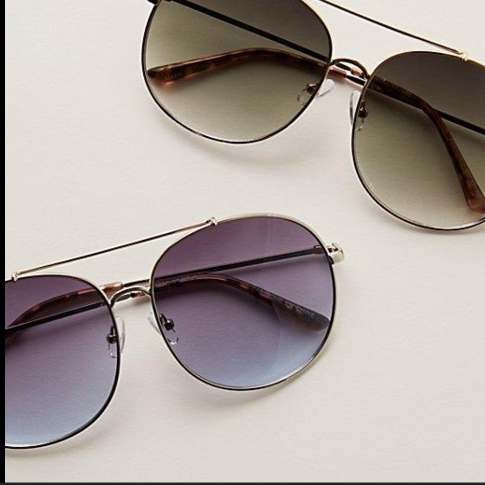 NWT Free People Montez Aviator Sunglasses